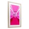 Stupell Industries Futuristic Pink Tone Subway Framed Print Under Glass, design by LISH Creative